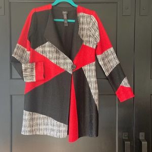 Chico’s Travelers Collection Lightweight Cardigan sz 0